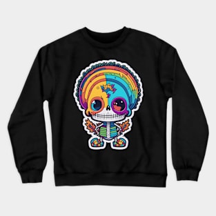 Skeleton Halloween Celebration Crewneck Sweatshirt